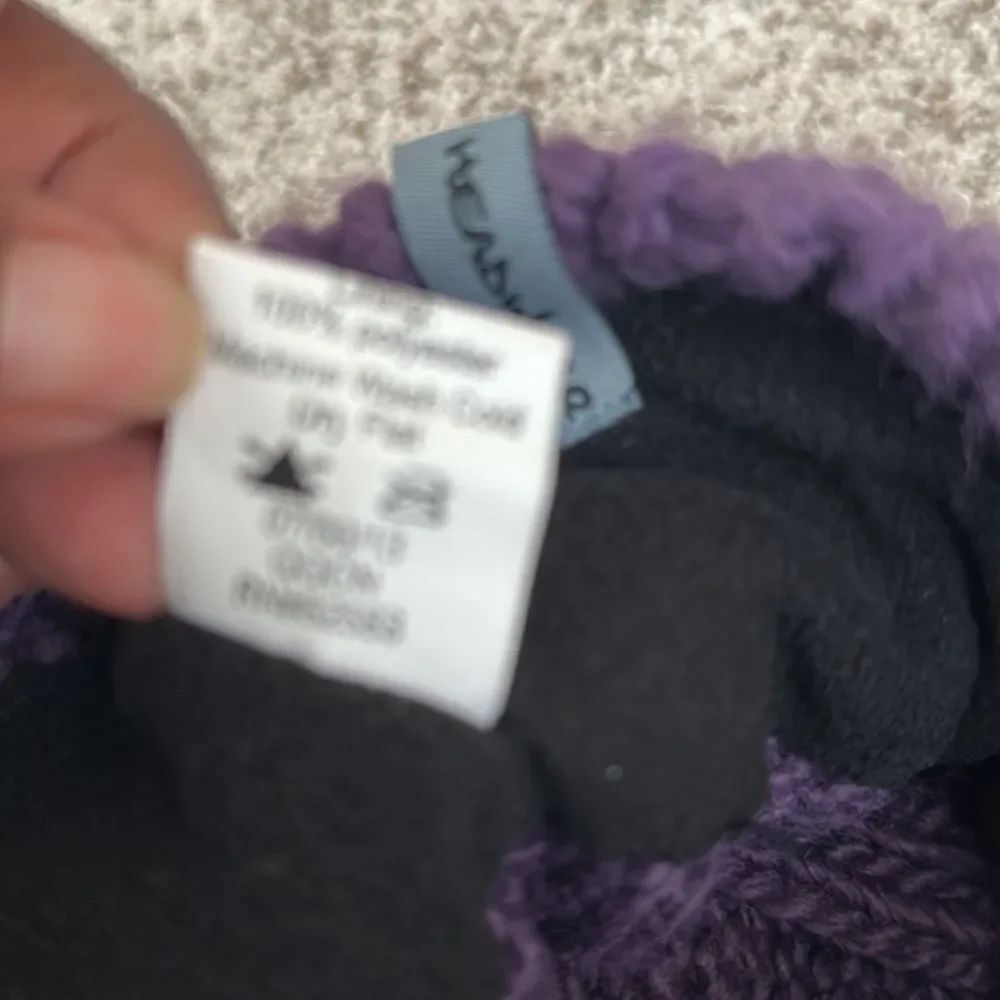 Fur Cable knit Hat O/S - Picture 6 of 6